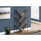 Monarch Specialties Bookshelf, Bookcase, Etagere, 3 Tier, 60"H, Office, Bedroom, Metal, Laminate, Black, Brown I 2202 - alternate 4